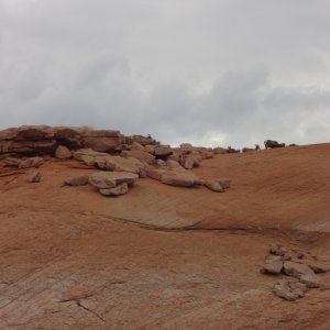 Media 'BH sheep above Dangling Rope.' in album 'The Horseshoe. Nice little hike near Page.'