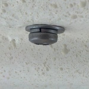 All except the front hand rail bolts had lock washers.