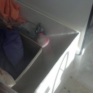 Fire extinguisher butt test.