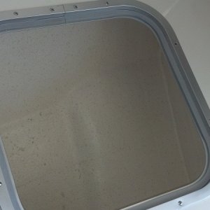 Starboard berth hatch