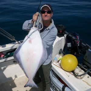 Media 'Right way to photograph a fish. :-)' in album 'Daughter Laura visiting from Vancouver, BC. Her first Gulf of Mexico fish, an Amberjack.'