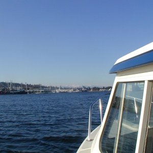 typical sunny Jan. day in Seattle