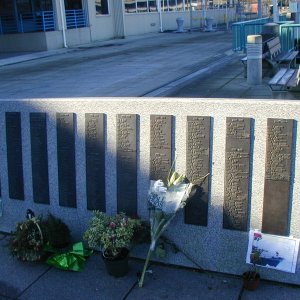 Fisherman\'s Memorial list of names