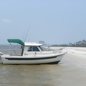 Sweet Pea at Dear Island
Repowered 50HP ETEC