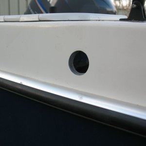 New 1-3/8" hole has superseded old 3/4" hole.