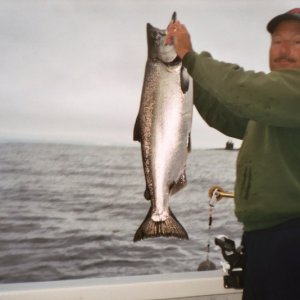 Sub and cruiser in background