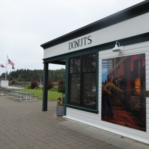 Dont be fooled by the Donuts sign - False advertising!
