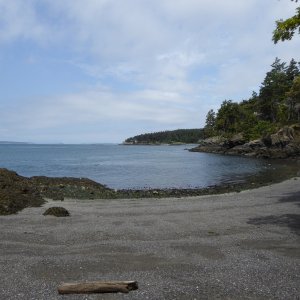Beach at the county park