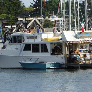 Bar on a boat