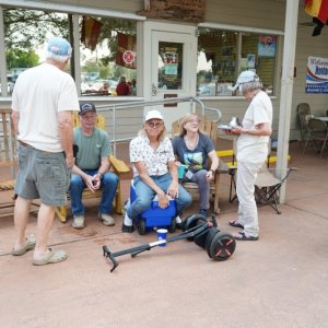 Cliff and mini Segway