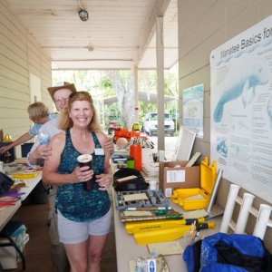 get those bargains at the silent auction