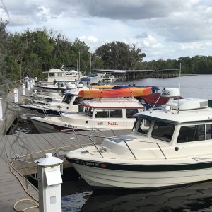 Hitchen Island Docks - properly called Volusia Bar Marina