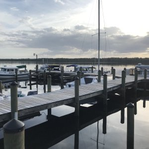 C-Brats after the gathering at Bull Creek Marina