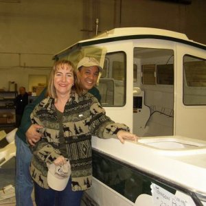 (c-dancer) Caryn & Peter at factory
