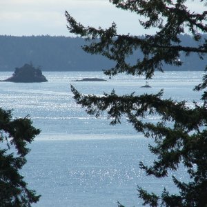 (c-dancer) View from Deer Harbor, Orcas Island