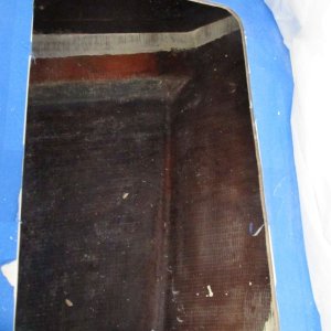 7 Looking into port side after foam block removal