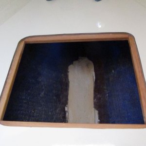 9 Forward with cleats epoxied in place