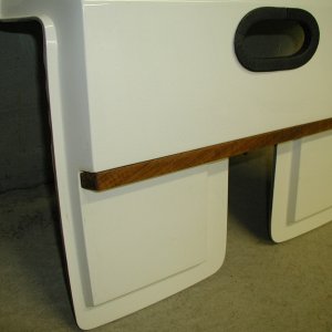 A 3/4" spacer to raise back cushion off seat.