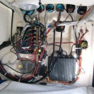 Electrical Panel and Bottom Machine and Fishfinder Module
