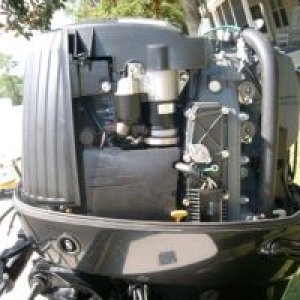 Outboard Engine Left Side