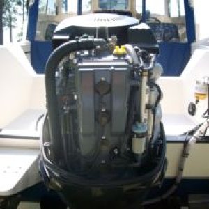 Media 'Outboard Engine Rear Profile' in album '2006 19' C-Dory'