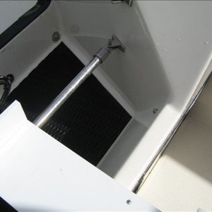 Port side cooler braket