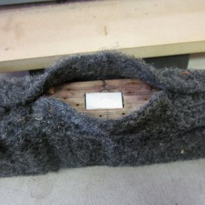 Repair side bunks inserted Starboard for new threads.