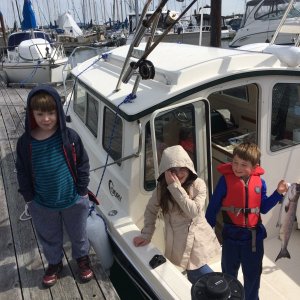 Tough looking deckhands