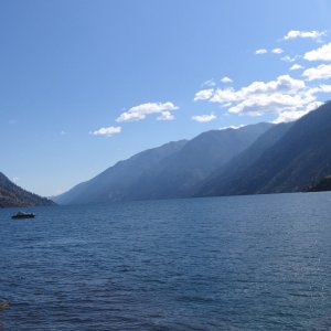 Looking uplake