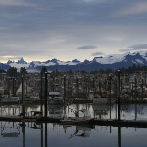Petersburg Harbor and the Devil's Thumb