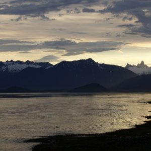 Petersburg, North end of the Narrows, Frederick Sound and the Devil's Thumb