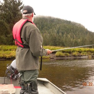 Petersburg 2012 - Up the Creek, at the cut banks above Hoagies Hole 03