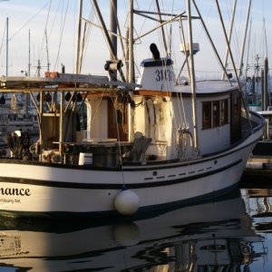 Inside Passage 2011 207 - "Romance", Favorite Boat in Petersburg Harbor