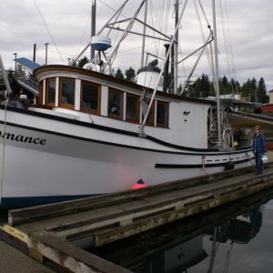 Inside Passage 2011 243 - "Romance", Favorite Boat in Petersburg Harbor