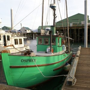 Media 'Petersburg 2011.  Wooden boat,"Osprey," built in 1918, still in use.' in album 'Petersburg 2016 - Sunrise.  P8080035'