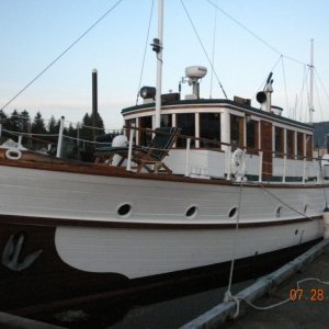 A fine old boat, the "Wyrill", built in 1931; 02