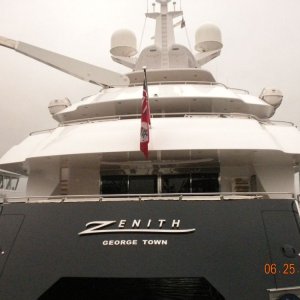 Petersburg - July 2013 - "Zenith" from the stern.