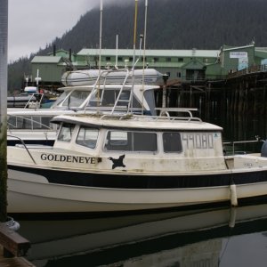 Petersburg C-Dory, "Goldeneye." Inside Passage 2011 246