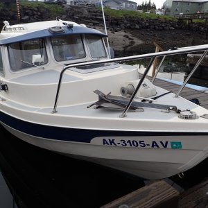 Petersburg C-Dory, "Razorbill."  Petersburg May, 2021 P5220028