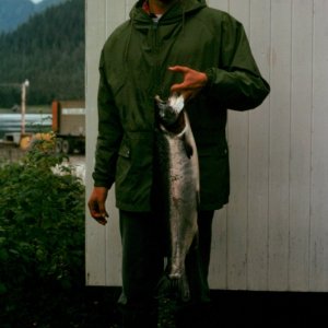 Wrangell Narrows Coho, Photo taken in 1974 DIG 2 023