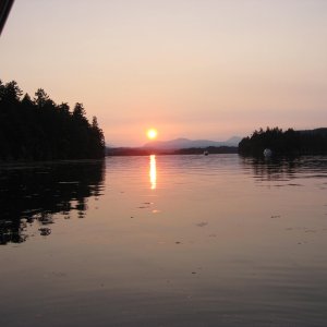 Media 'Dunsmuir Island sunset' in album 'Carolyn and grandson Ryder'