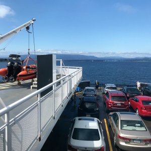 Beautiful day for a ferry ride
