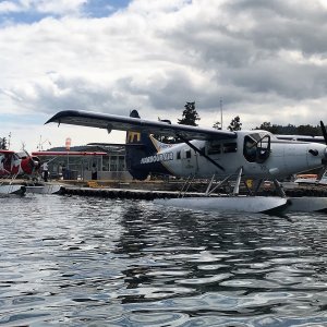 Close up of the Float Planes