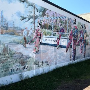 One of the many beautiful Murals in Chemainus