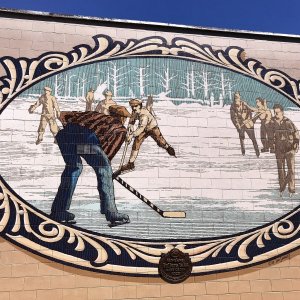 One of the many beautiful Murals in Chemainus