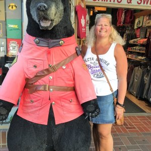 The admiral and her bears!