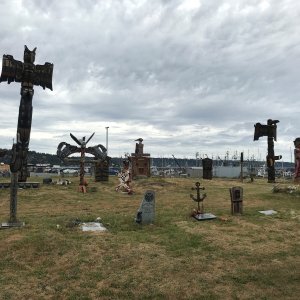 Campbell River grave yard