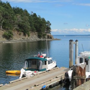 Media 'Public dock, Stuart Island.' in album 'Tied up at floating dock, Stuart Island'