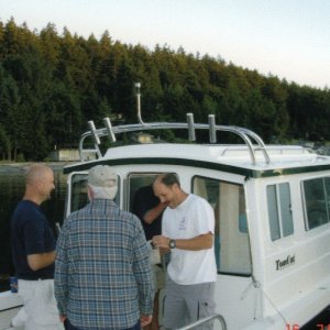 (Ruth/Joe): Jeff (of C-Dory) with Larry (Helen O) and Chris (Luna-C).