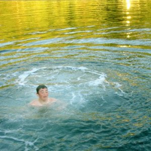 (Ruth/Joe):  In the water at Blakely. Might be Austin (Daydream)?????